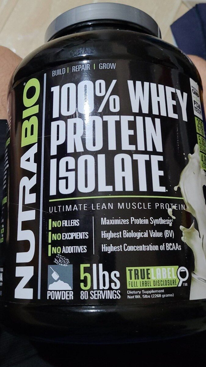 100 whey protein isolate - نتاج - fr