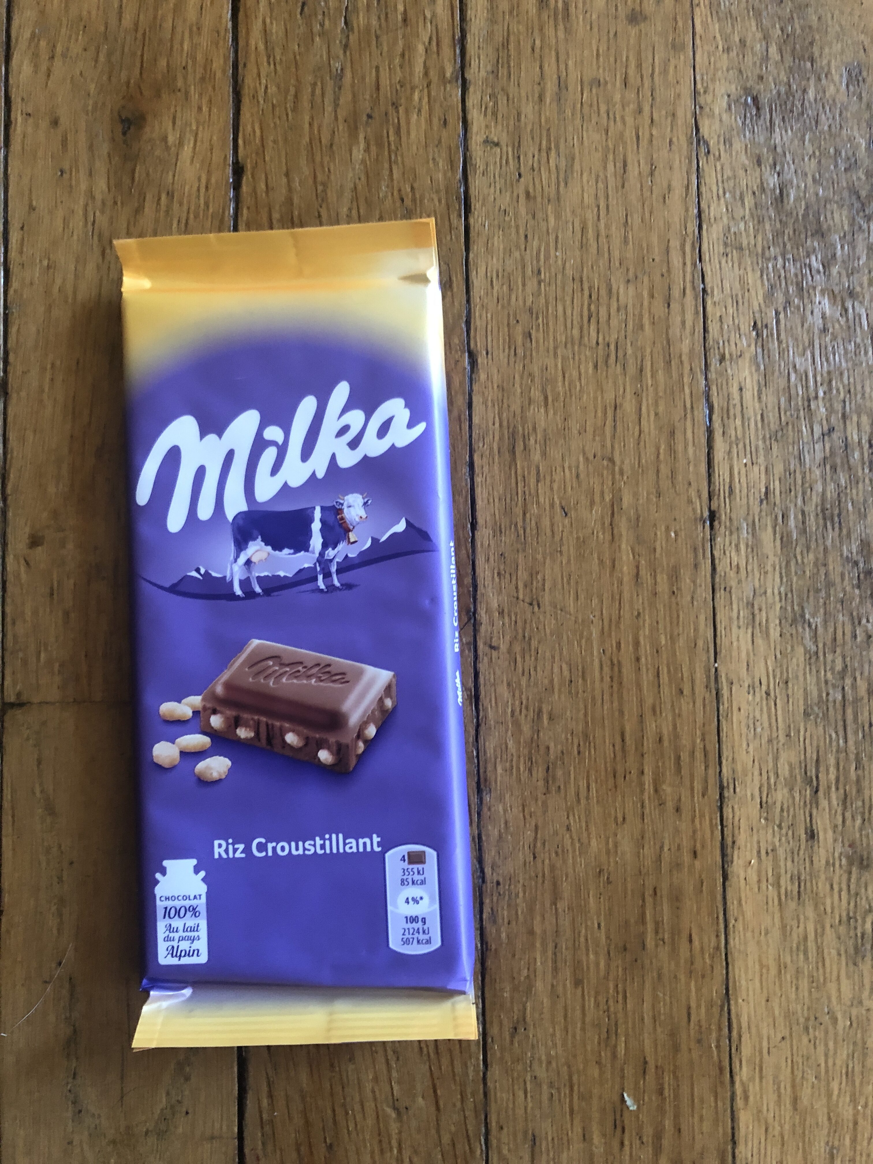 Chocolat Milka / Riz croustillant - نتاج - fr