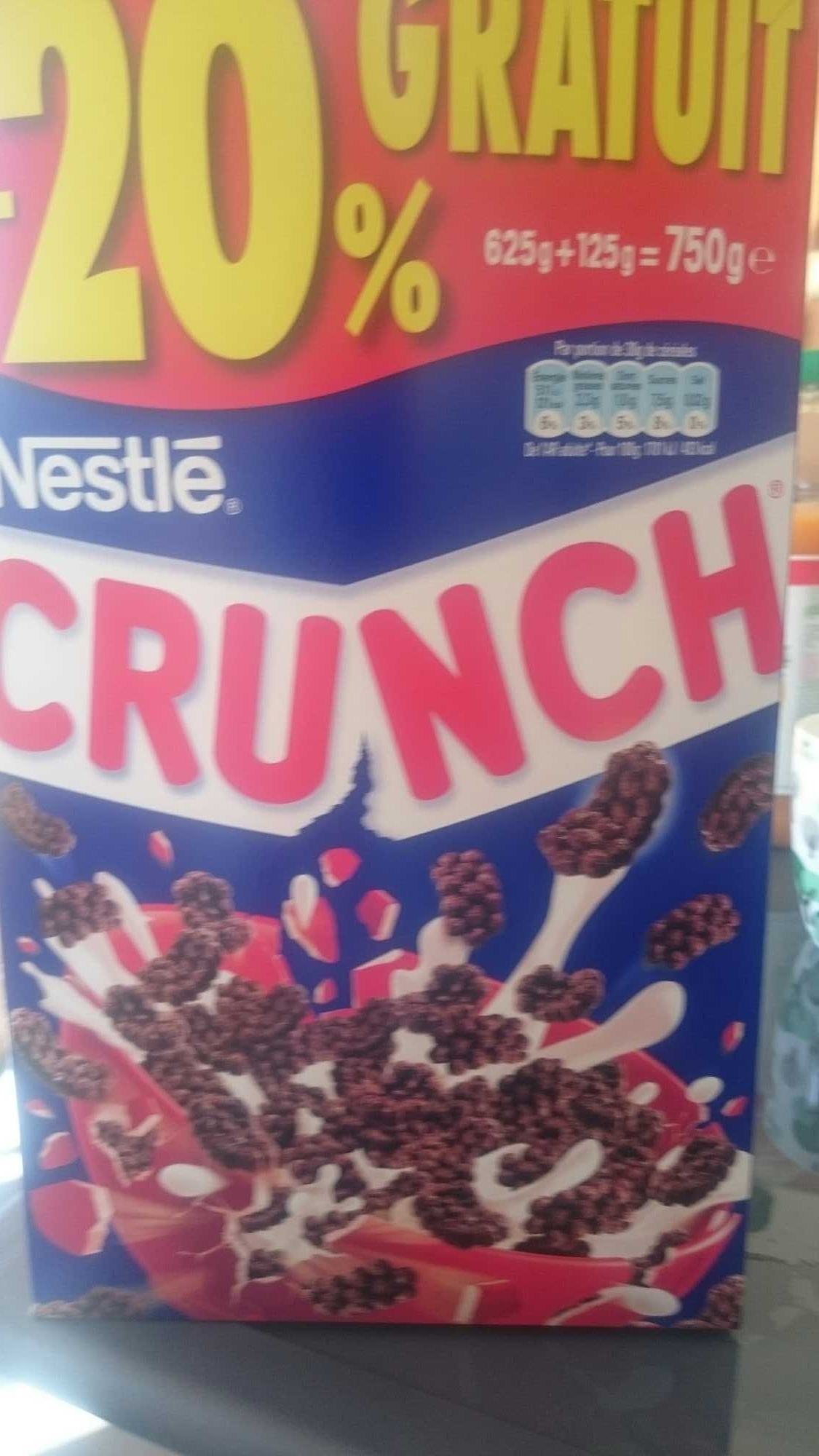 Crunch (20% gratuit) - نتاج - fr