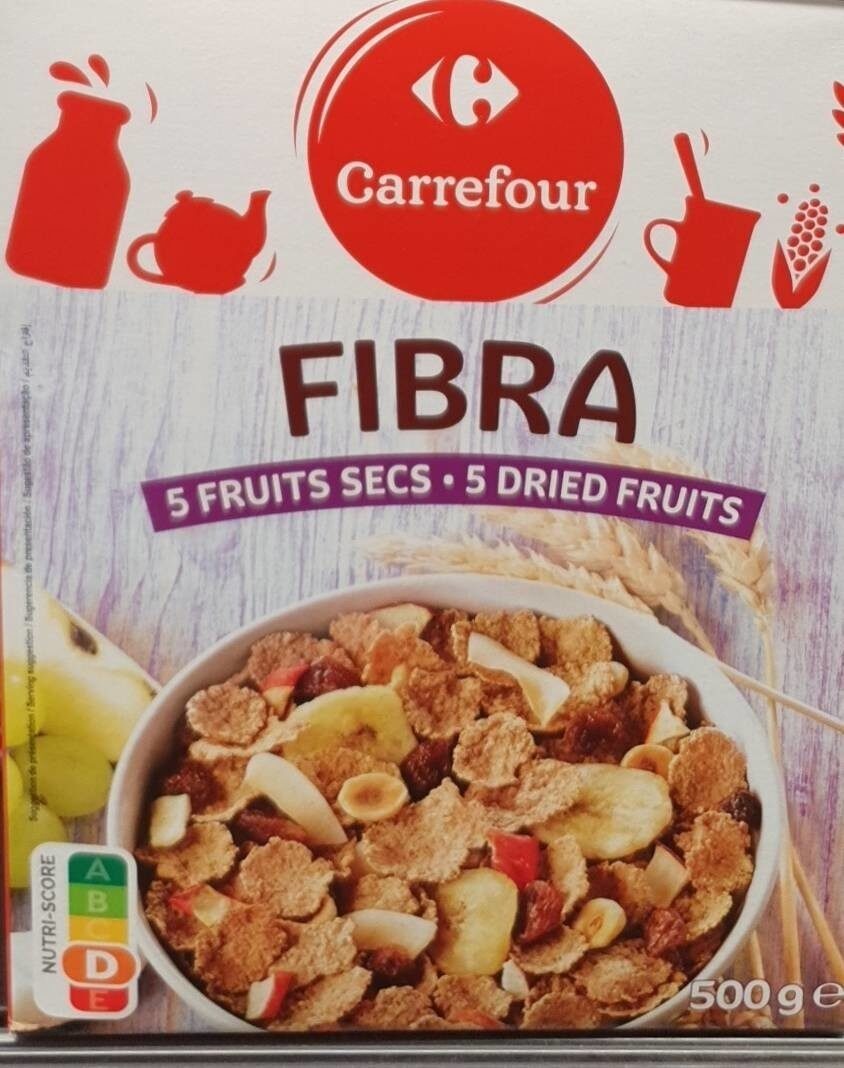 Fibra 5 fruits secs - نتاج - fr