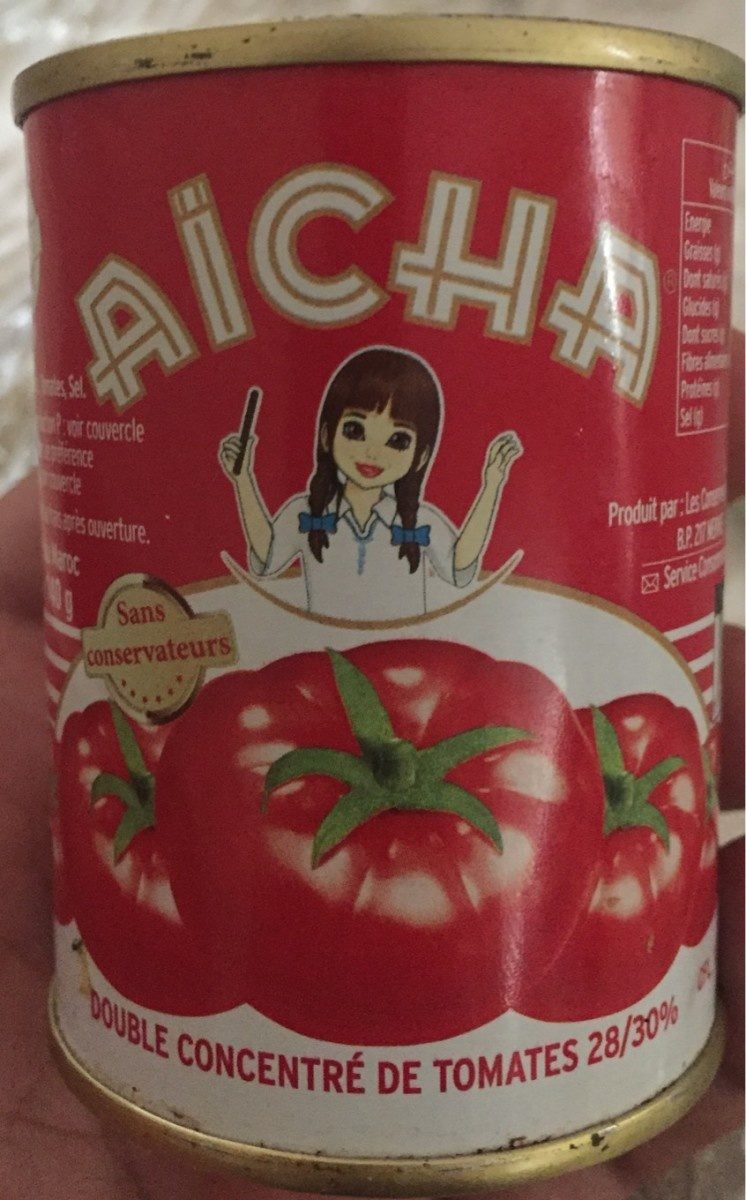 Aicha Double Concentré De Tomates 140 G - نتاج - fr