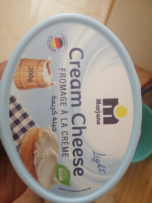 Cream cheese - حقائق غذائية - fr