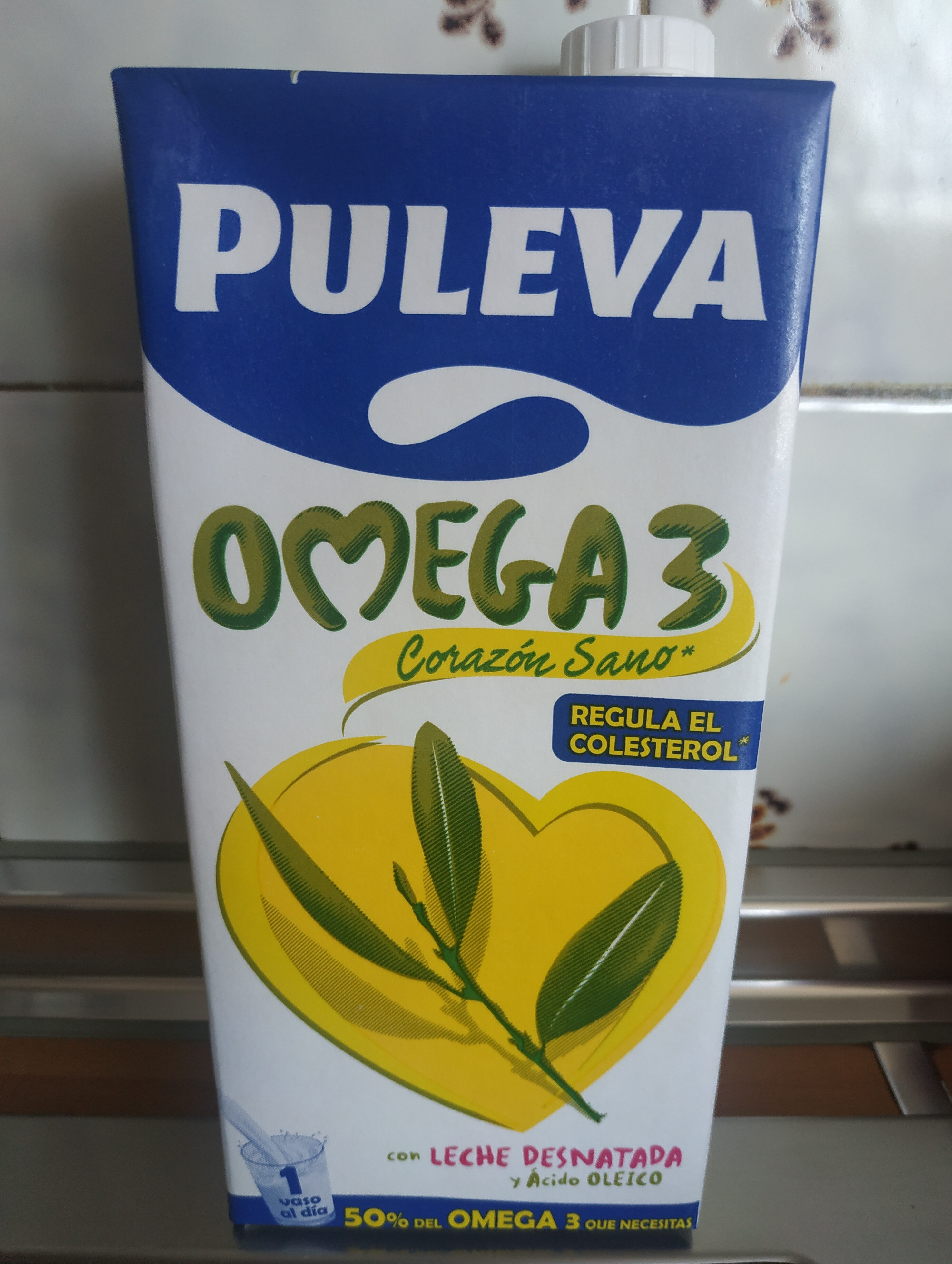 Leche desnatada con omega 3 - نتاج - es